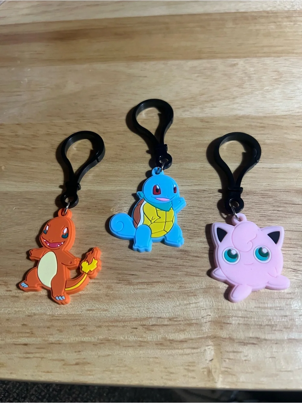 Jigglypuff Charm Keychain - Pink Small Pets Accessory M51